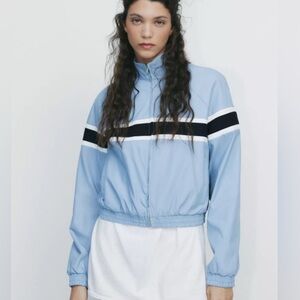 Zara Women's Blue Track Jacket